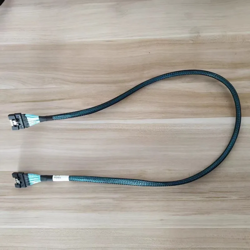 New Slimline SFF-8654 8i 74P Elbow SAS4.0 Server Backplane Data Connection