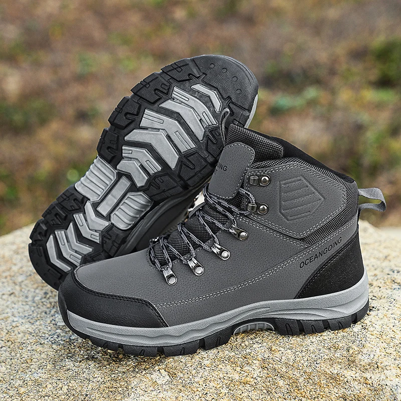 winter shoes male plush warm winter boots hiking shoes men snow boots male casual shoes men sneakers mountain boots