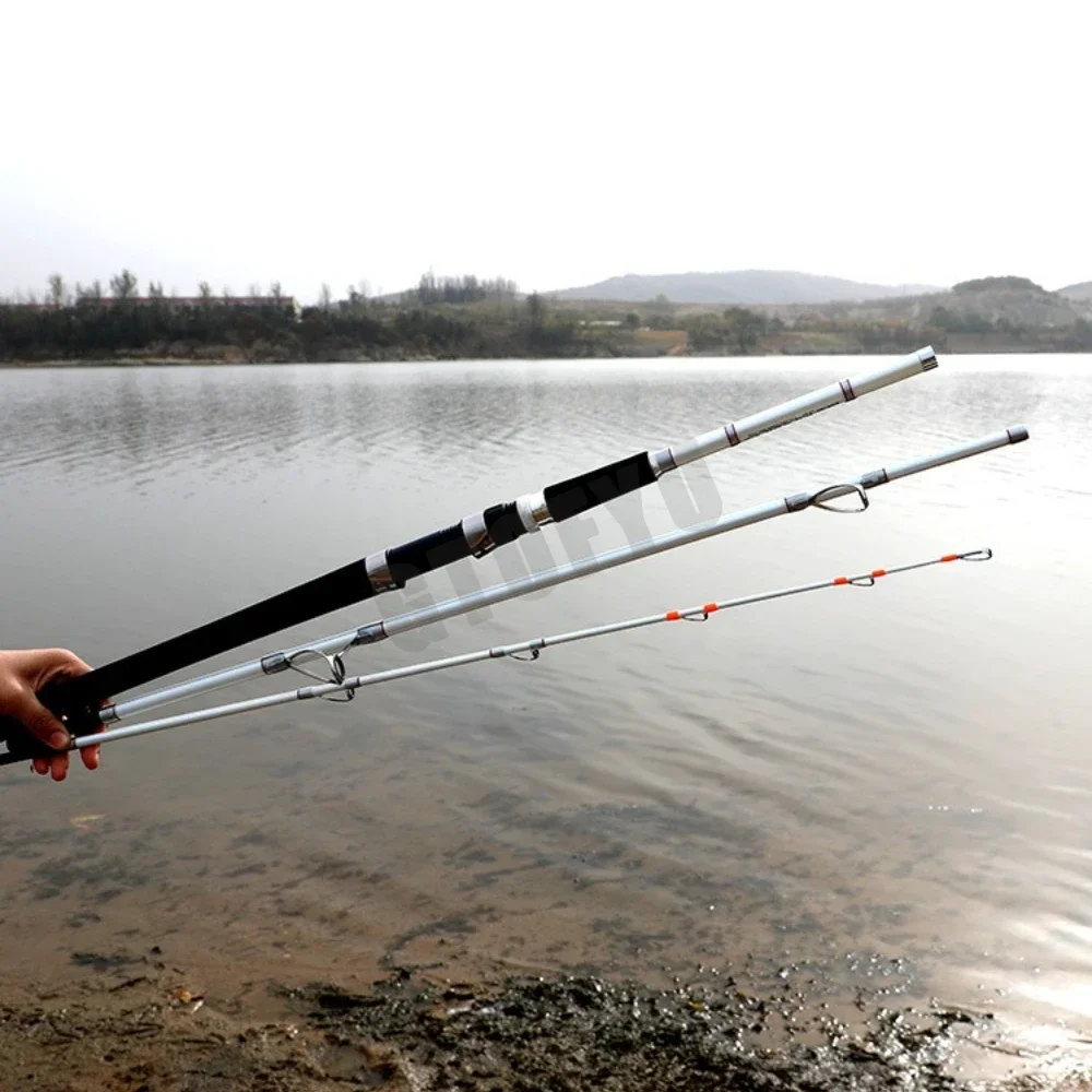 Cana de Carbono Portatil para Embarcacion Jigging y Senuelo Giratorio - imagen 3