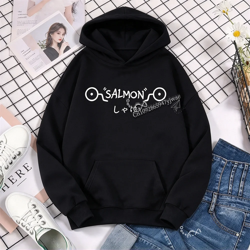 Jujutsu Kaisen Inumaki Toge Salmon Iconic Symbol Graphic Sweatshirt Anime Sweatshirt Autumn/Winter Adult Kid's Hoodie