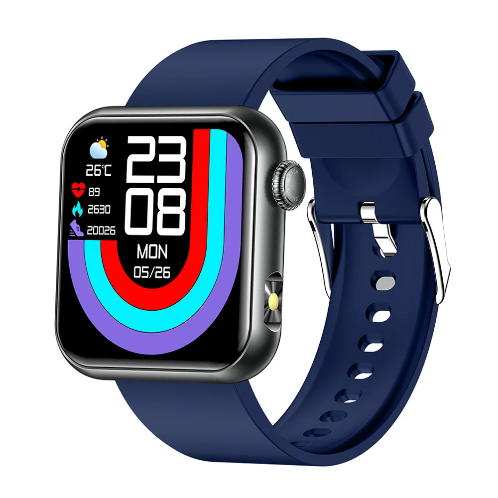 Bluetooth Call Health & Sport Smart Watch Men One Click Micro Physical Examination Uric Acid Blood Lipid Detection Smartwatch