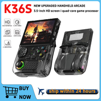 2025 K36S Retro Handheld Game Console 3.5-inch HD IPS Screen Linux Open Source 128GB Portable Handheld Game Console