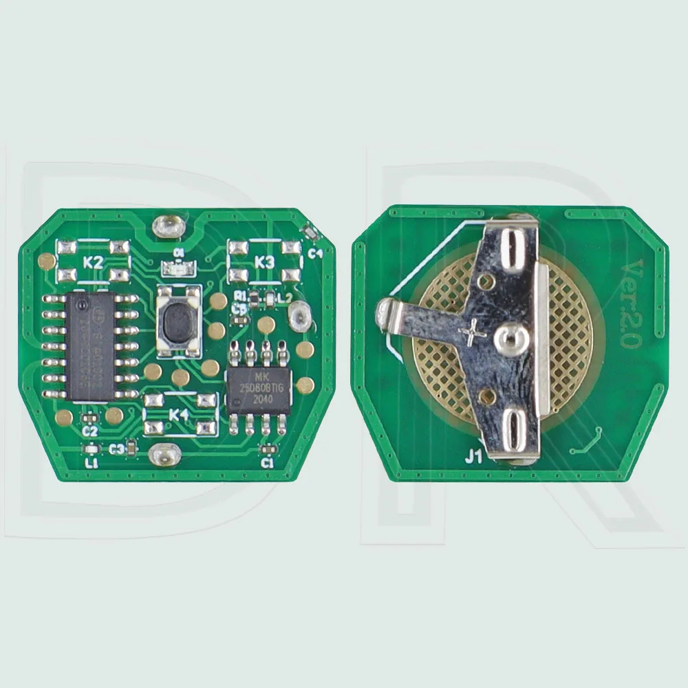 DR ID48 Chip 433MHz 1/3 Button Car Remote Key 012432 TRWS46E For Ferrari F430 458