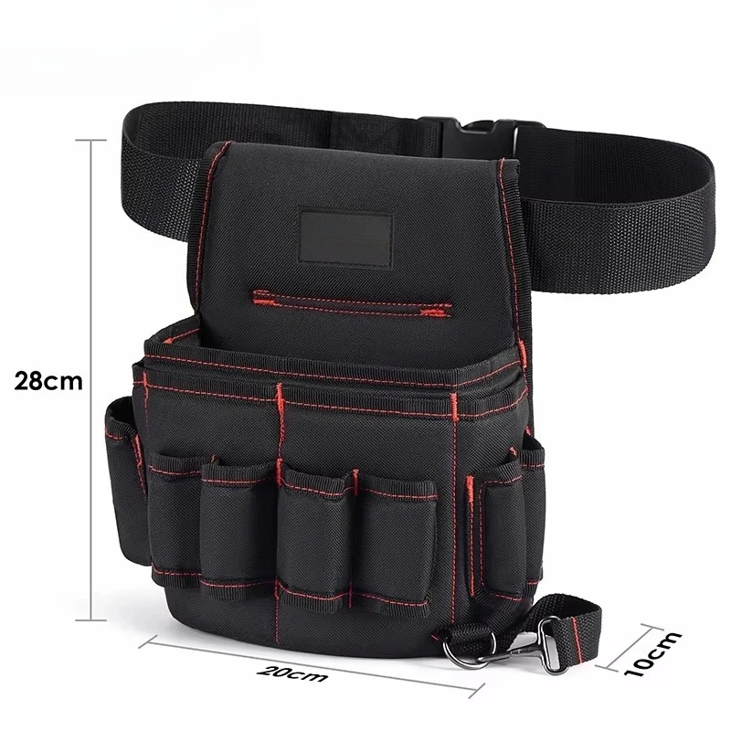 

Craftsman Storage Heavy-Duty Electrician Waist Kit Custom High Quality Multi-Pocket Organizer Leather Tool Backpacks