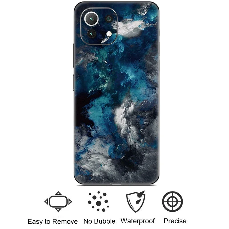 Camouflage Decal Skin for HUAWEI P50 P40 P30 Pro Back Screen Protector 3M Film Cover Colorful Wrap Anti-scratch Durable Sticker