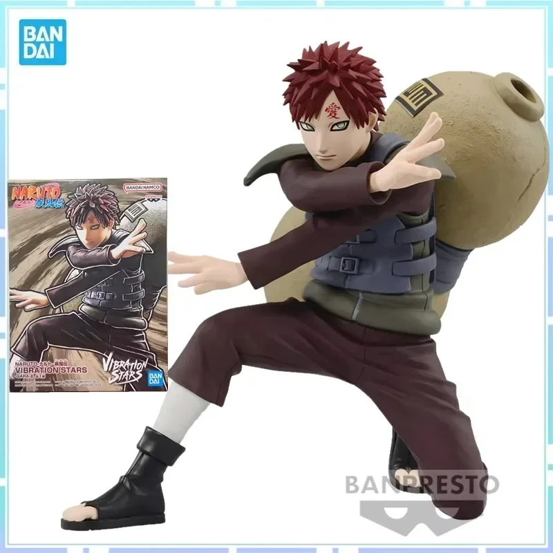 

Bandai Original Banpresto Action Figures Anime NARUTO VIBRATION STARS Gaara PVC Collection Model Ornament Toy Figure