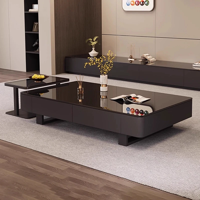 Table basse De beauté à la mode Tables basses De luxe européennes nordiques modernes Glamour exquis 