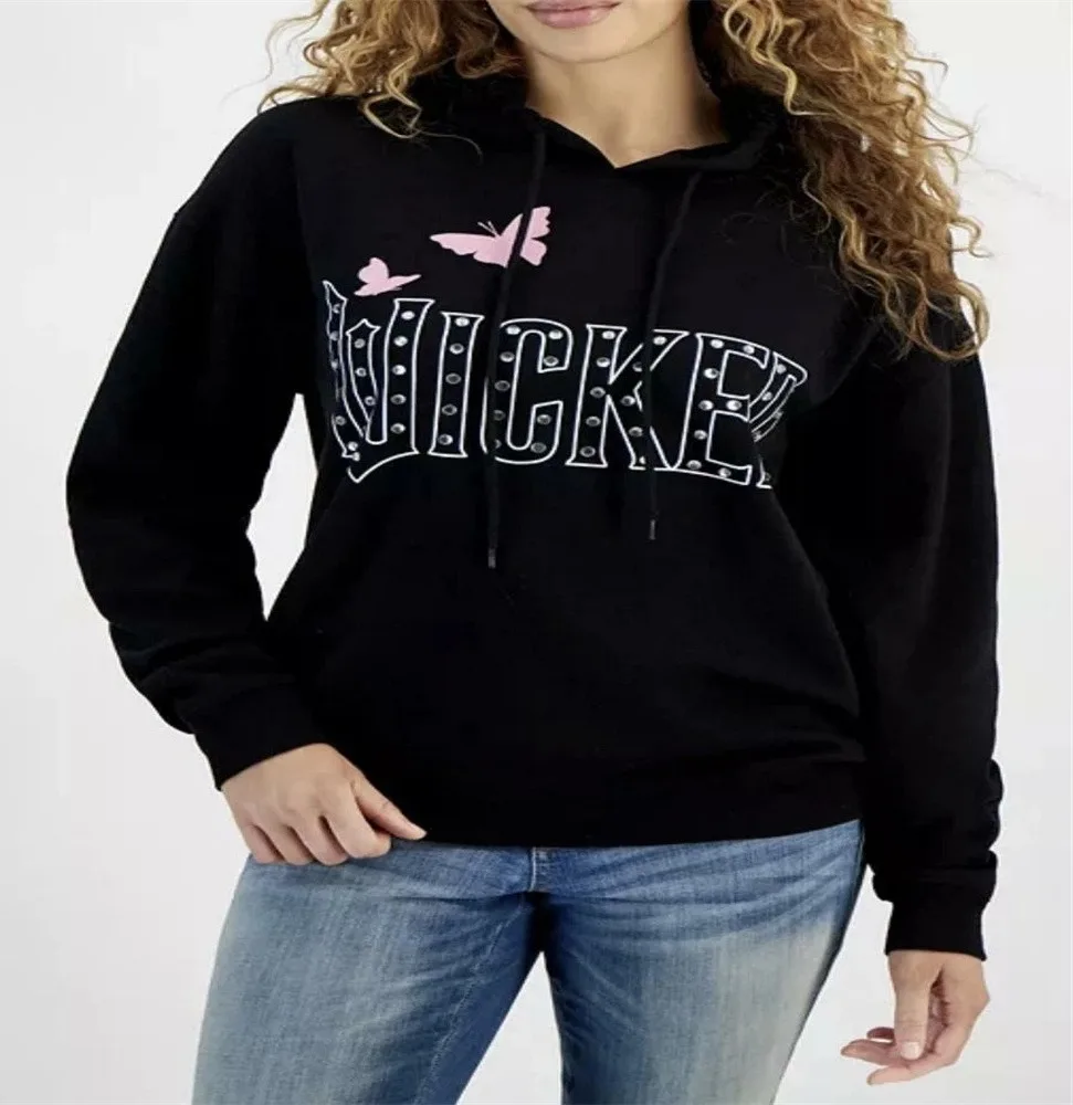 

Wicked толстовки Merch унисекс модные повседневные толстовки с капюшоном для женщин/мужчин уличная одежда толстовки одежда модная верхняя одежда с капюшоном