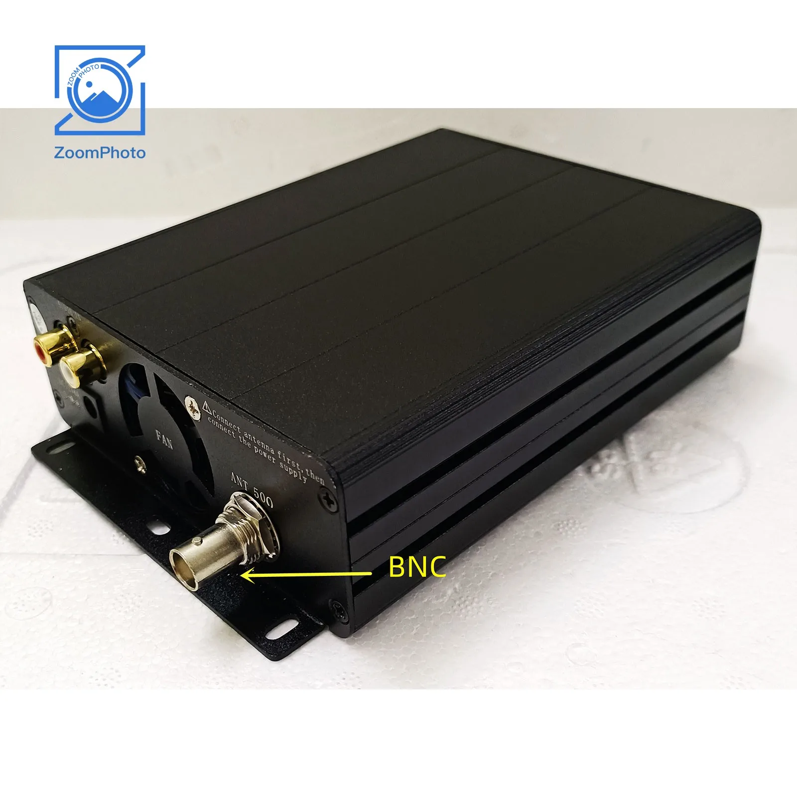 ST-15B V3 76MHz-108MHz/76MHz-113MHz 15W Stereo-Verstärker FM-Rundfunksender Audio+Mikrofoneingang (TNC/BNC-Schnittstelle) – Detail 8