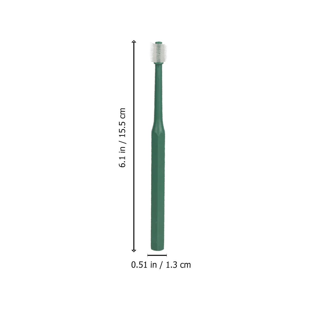 

Pet Toothbrush TPE Material Gentle Cleaning al Care Small Dog Cat Gum Massager NonSlip H Compact Design Teeth Cleaner Pet