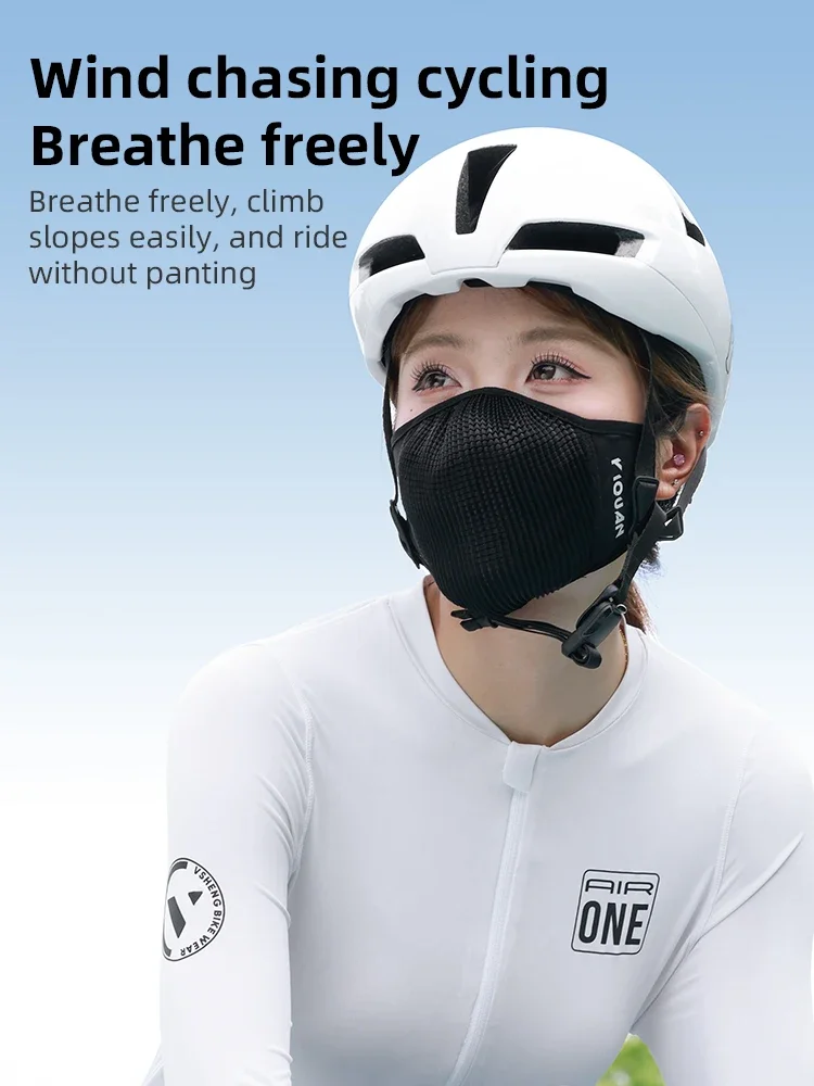 AliExpress NONE 3D Sports Cycling Mask Summer Ice Silk Face Shield with Breathable Mesh Sun Protection for Outdoor Activities
