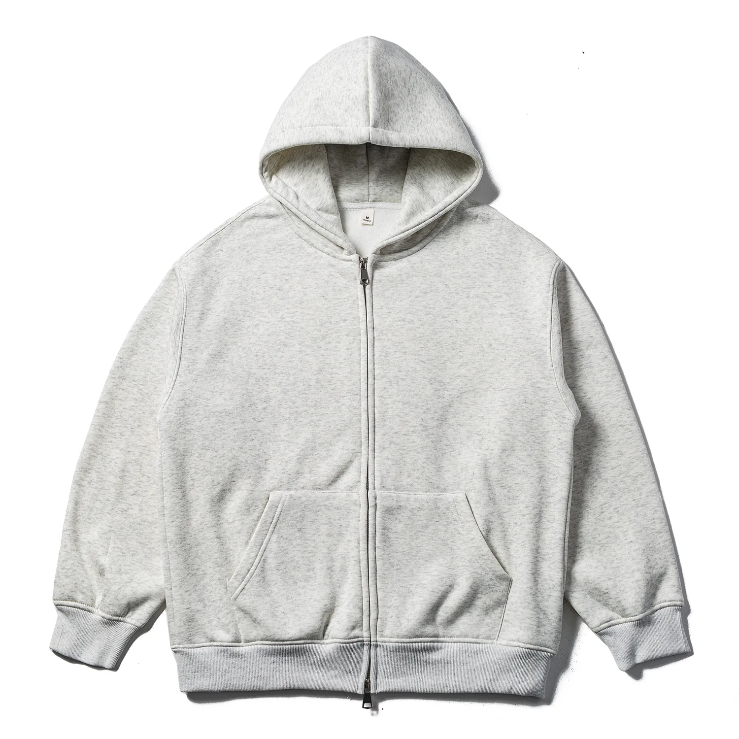 

Fall winter Simple Versatile Youthful Campus Style Couple Long Sleeve Hooded Zipper Knitted Open Cardigan Sweater Outerwear