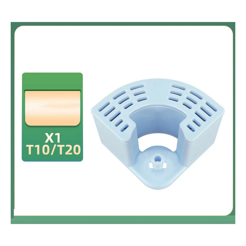 Tanque de agua y módulo plateado de liberación lenta para Ecovacs X1 T10 T20 accesorios de repuesto para aspiradora 1 Uds