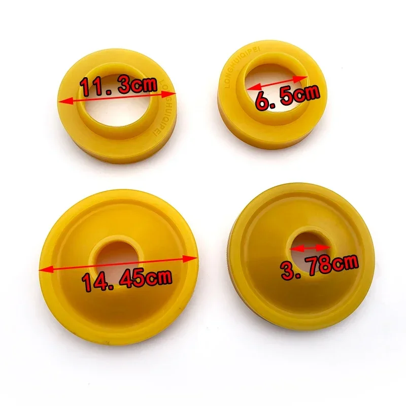 Per il periodo 2007-2024 Jeep Wrangler JK JL Polyure 2CM Ascensore Molla elicoidale Distanziatore Ascensore Sospensione Ascensore Kit Accessori esterni Offroad