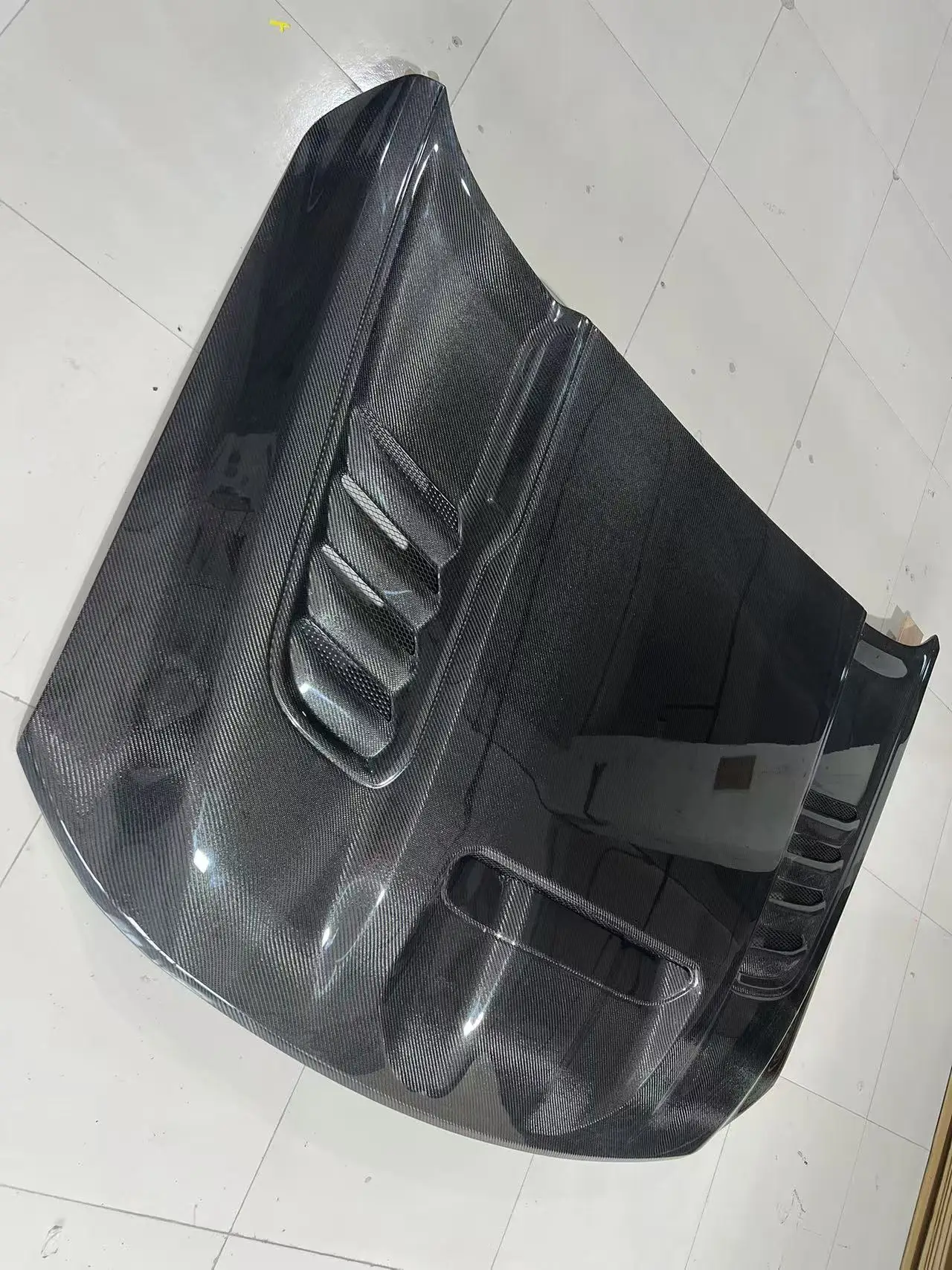 Carbon Fiber Hood For Dodge RAM 1500 TRX view 3