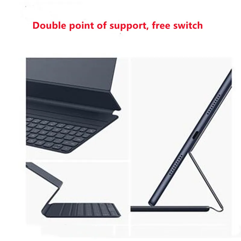 2021 Original HUAWEI MatePad 11 Magnetic Keyboard Case PU Leather Smart Wake up Voice Stand Flip Tablet Cover