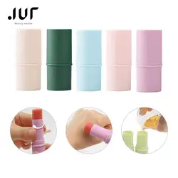 6g Multi-Color Cylinder Solid Deodorants Tubes Green Lip Balm Container Empty Lipstick Bottle Cleansing mask stick