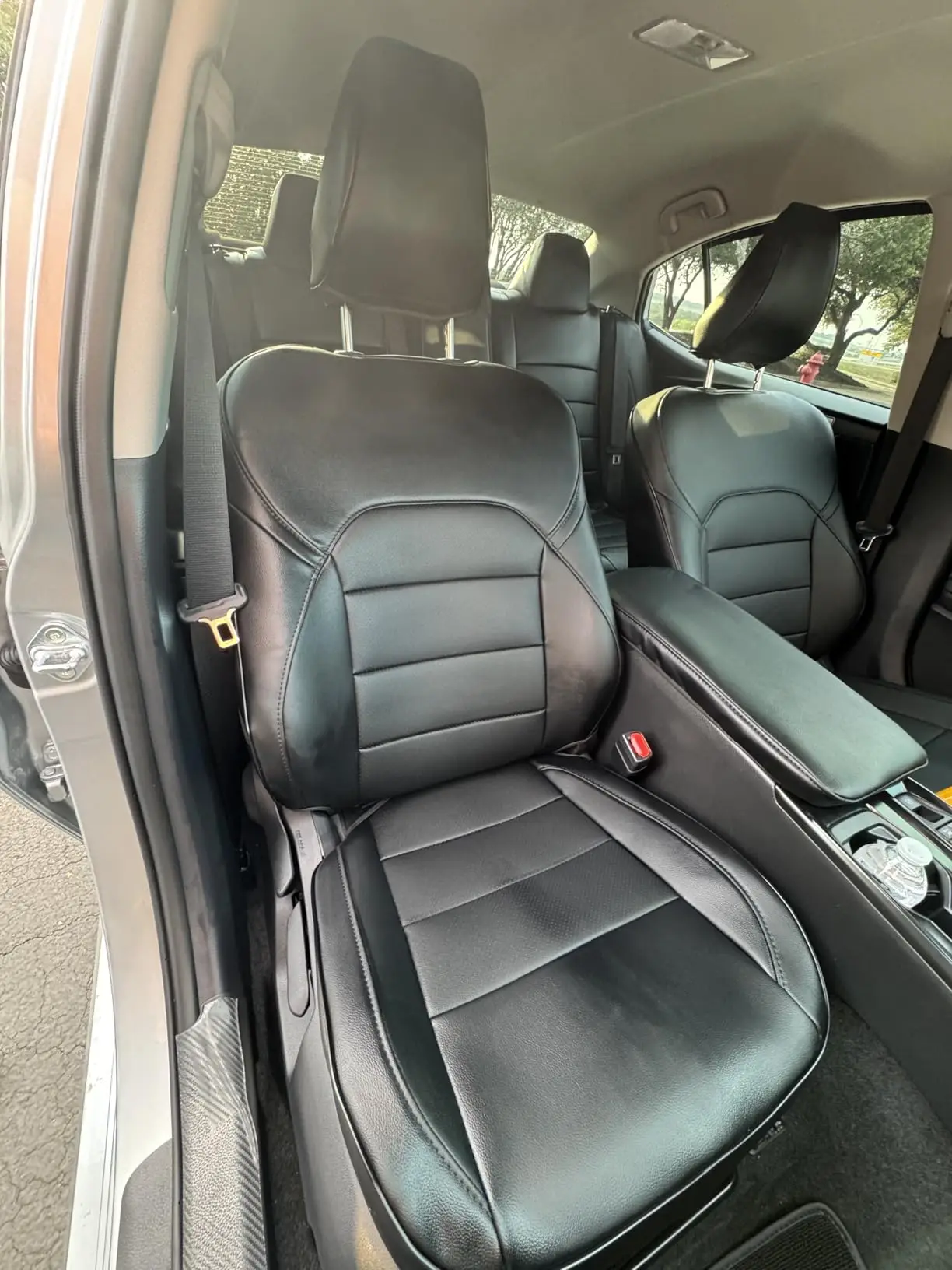 EKR Custom Fit Car Seat Covers for Toyota Camry 2012-2026 SE/LE/XLE/XSE Full Set Waterproof Leather Car Seat Cover