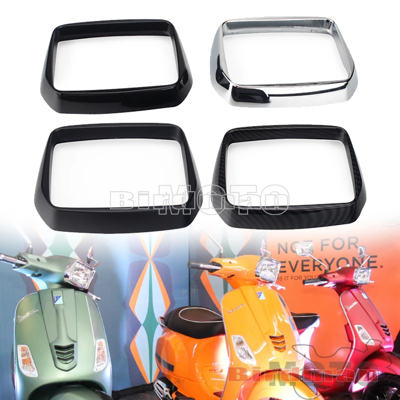 4Colors Motorcycle Headlight Cover Headlamp Decoration Frame Scooter Front Light Trim Protector For S125 S150 S 125 150 2013-20