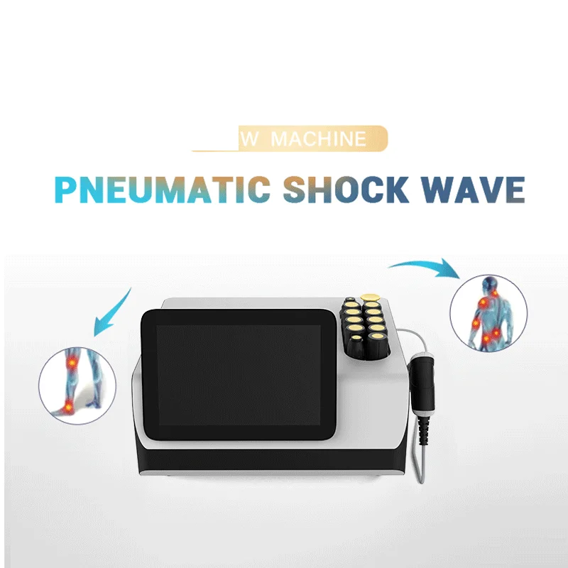 Pneumatic 300000 hits back pain relief medical ED treatment physiotherapy equipment longest shockwave prostatic massage