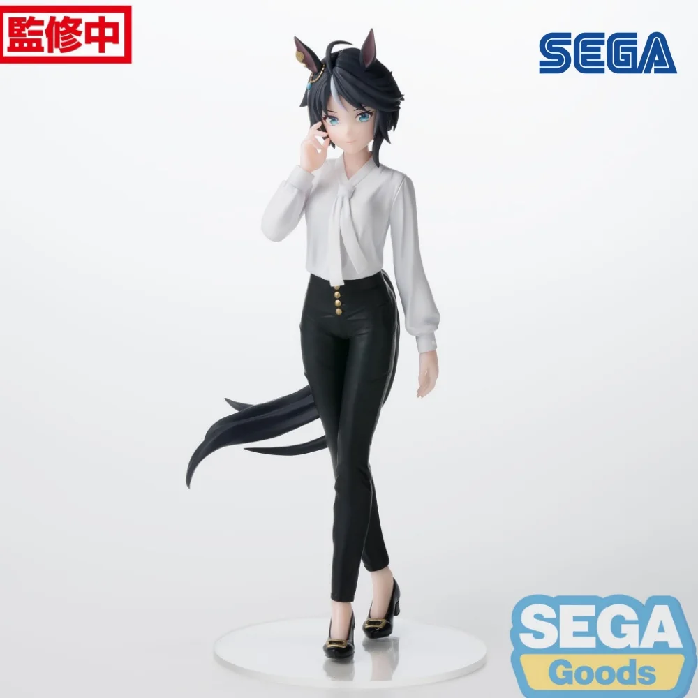 SEGA Pretty Derby Anime Fuji Kiseki White shirt Action Figures Model Figurine Original Figuarts Birthday Decoration 21cm Toys