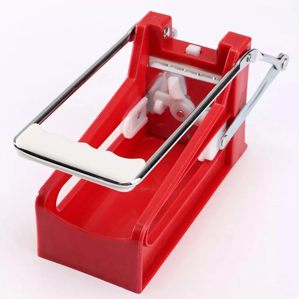 

1pcs Stainless Steel Potato Vegetable Slicer Kitchen Supply French Fry Cutter Effortless Onion Tomato Slicer Portable Cheese