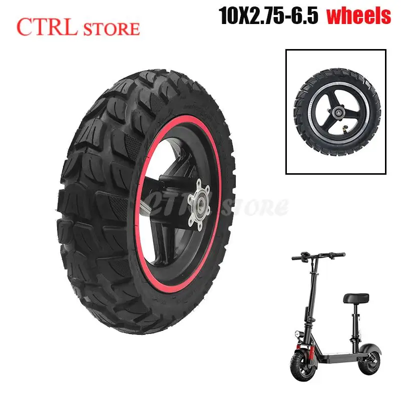 Multi color optional 10x2.75-6.5 wheels off-road vacuum tyres suitable For electric scooters HotNEW