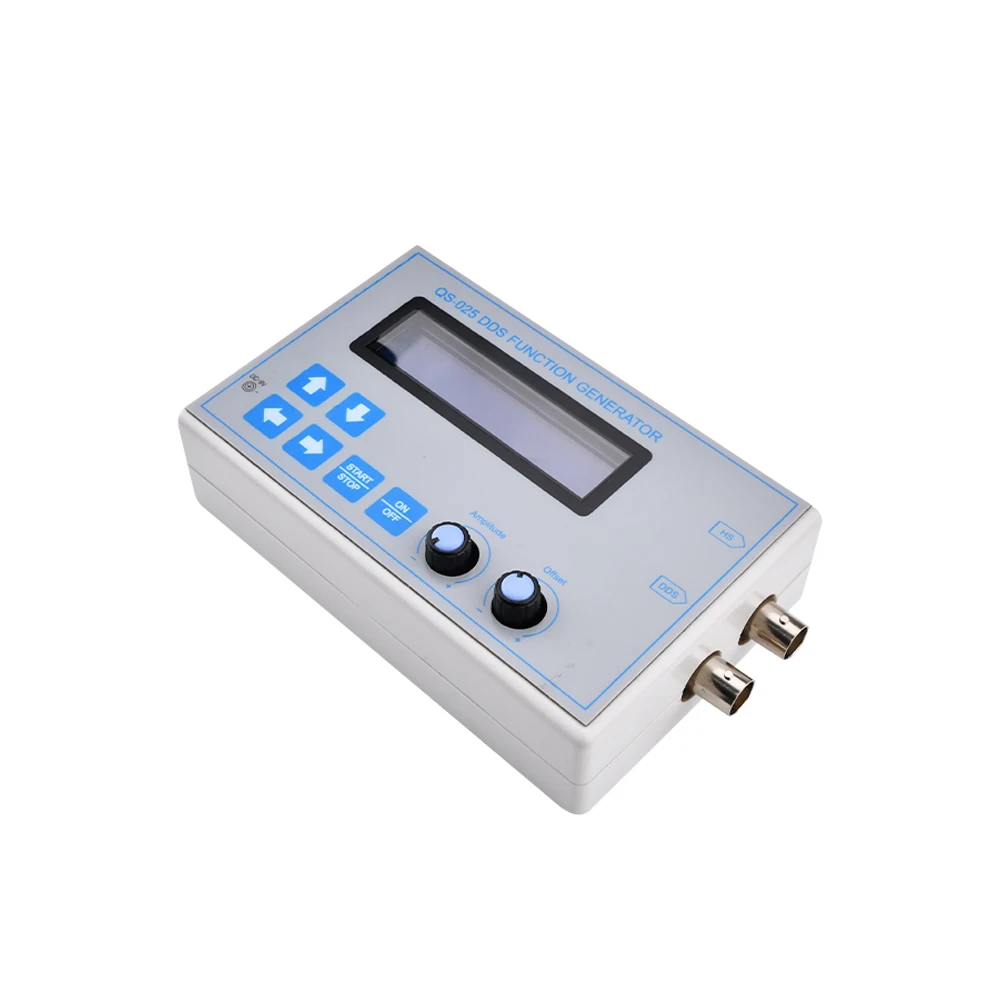 LCD Display DDS Function Signal Generator Frequency 1HZ-65534HZ DC9V Signal Generator Sine Triangle Square Wave with Power Cable