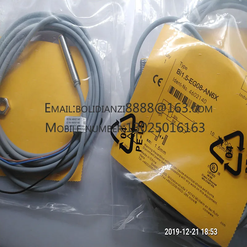 BI8U-M18-AP6X 100% novo interruptor de proximidade original