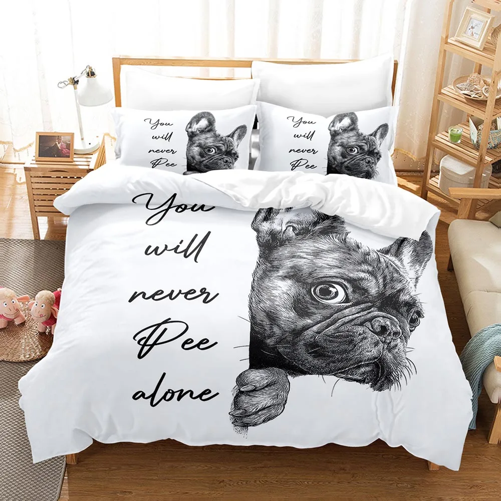 Lion Animal Bedding Set 3D Digital Printing 2-3 Piece Set (No Core) Suitable for Bedroom Duvet Cover Set Gift For Birthday