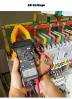 MASTECH MS2001 AC Current Digital Clamp Meter High Precision AC High Current Automatic Capacitor Tool Maintenance