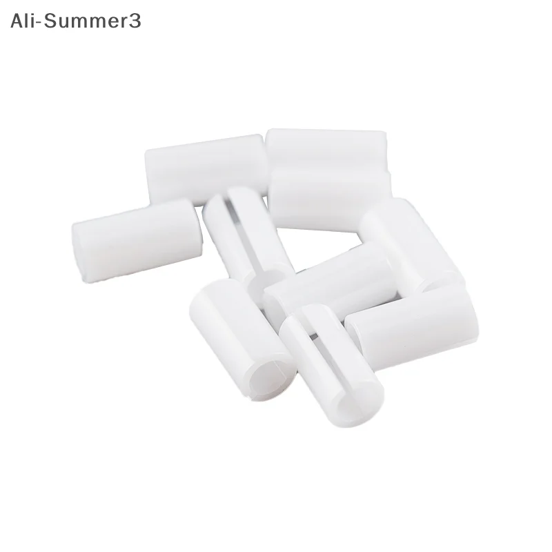 10Pcs 7mm Fiber Optic Laser Sleeve Visual Fault Locator Ceramic Tube Replacement Repair Accessories