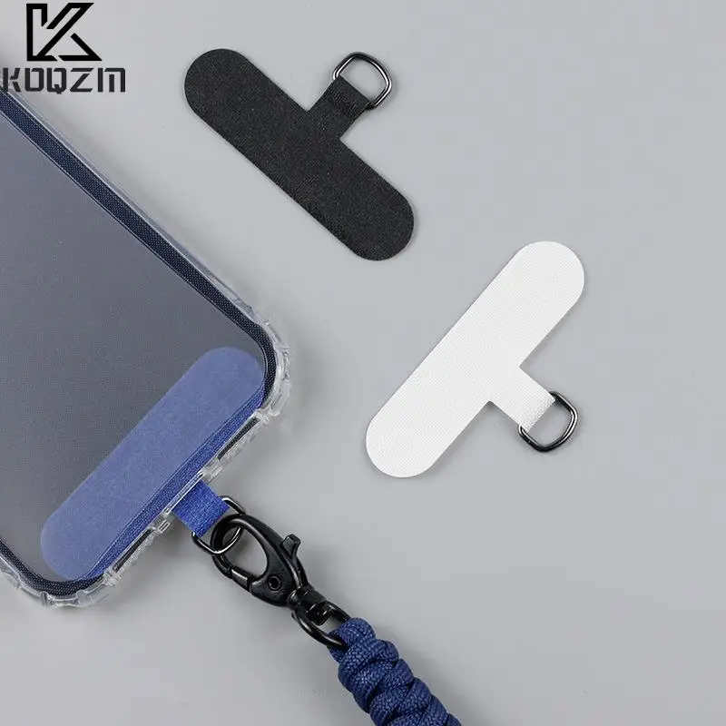 1-10pcs  Universal Mobile Phone Lanyard Card Gasket Clear Replacement Detachable Adjustable Necklace Clip Snap Cord Rope Patch