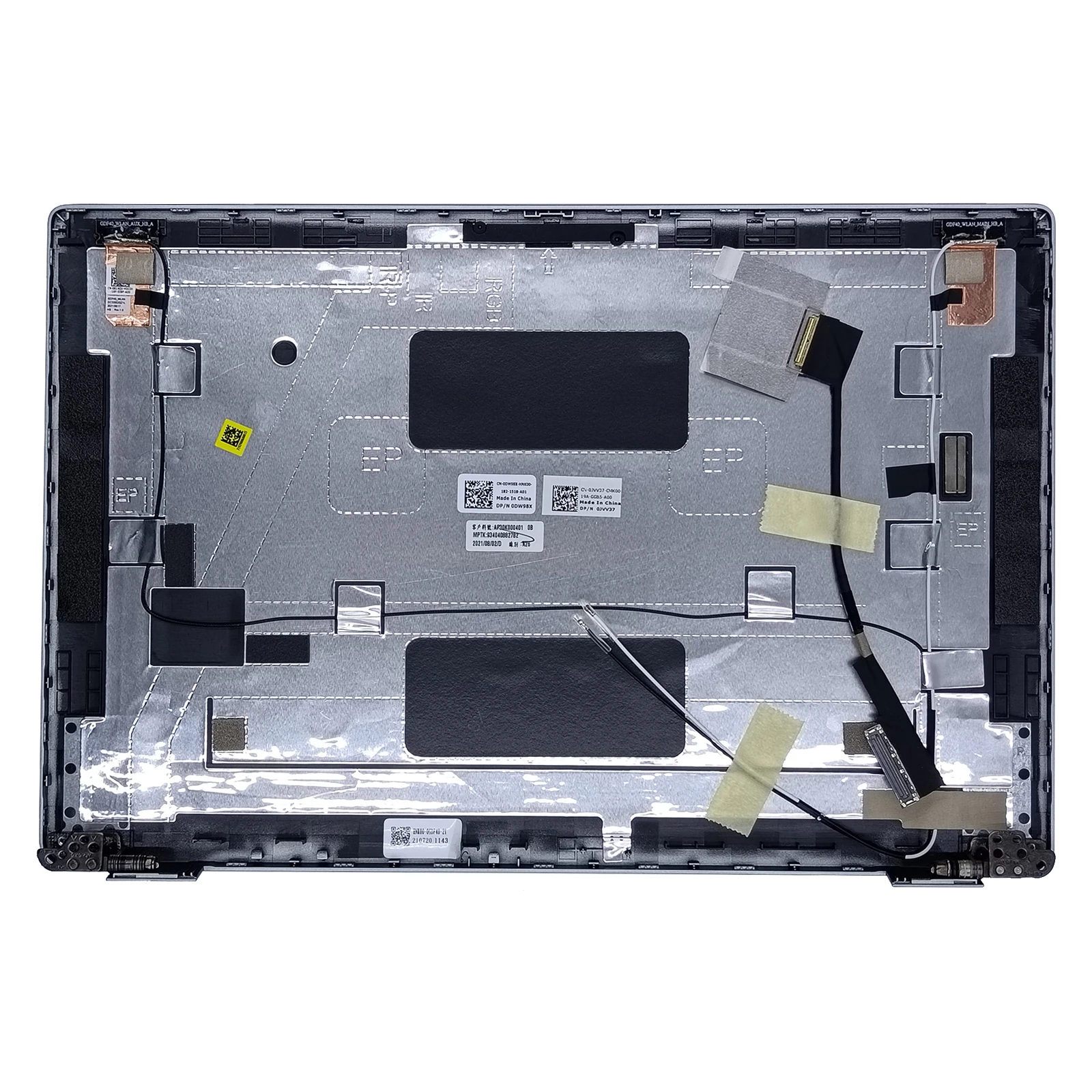 

0JVV37 0DW98X for DELL Latitude 5420 5430 Laptop LCD Back Cover Case 4 in 1 Antenna Screen Cable Hinge