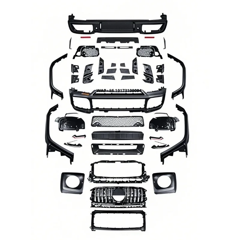 

Suitable for z G-Class W464 G350 G500 G550 Retrofit Upgrade B800 Front Bumper Grille Wheel Arch Body Surround Kit