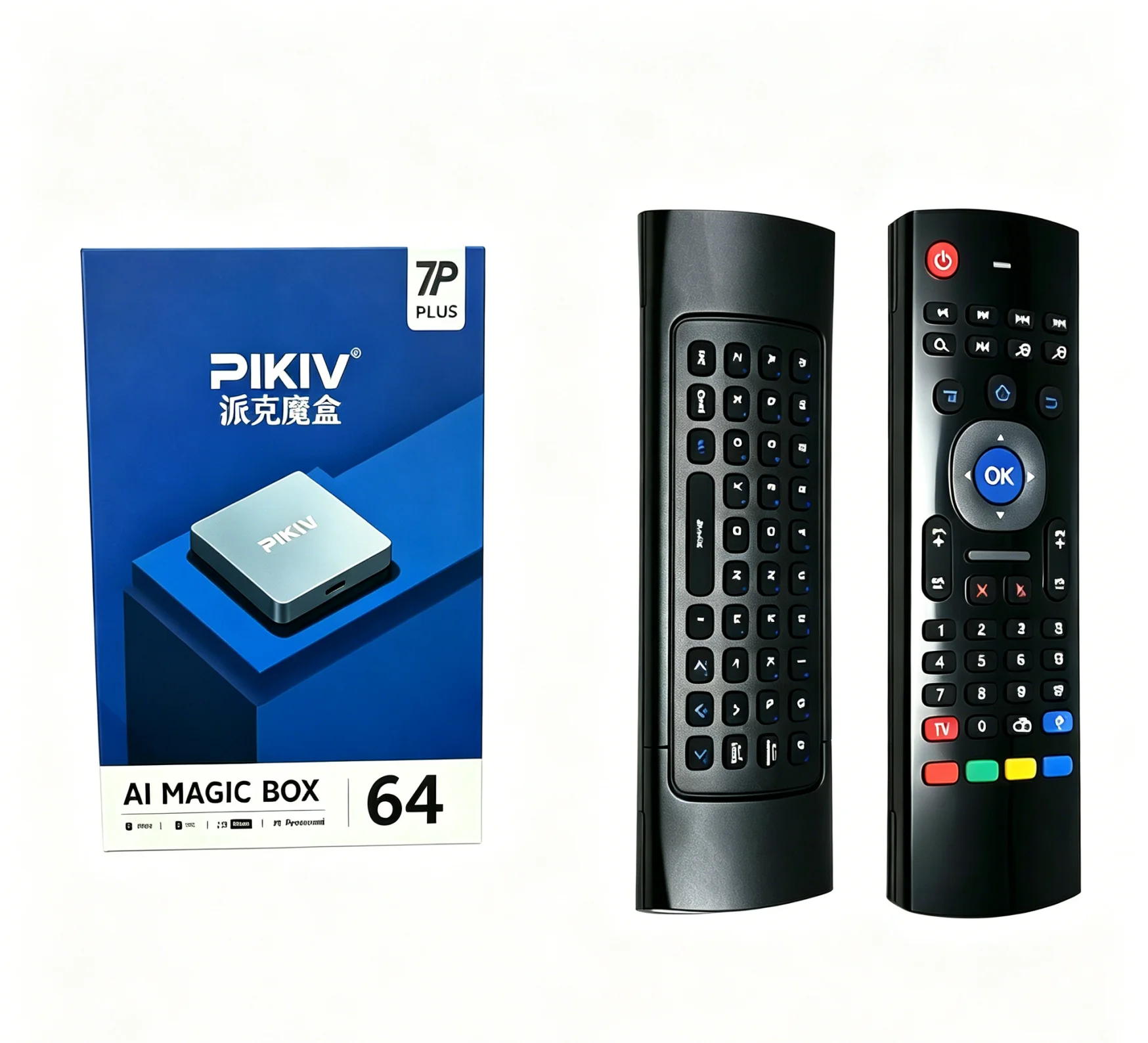 100% Original PIKIV 7P Plus 4G 64G Android 12.0 TV Box Hot in