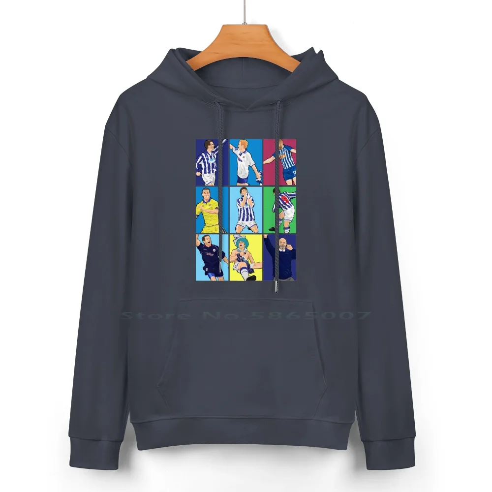 Killie Moments Pure Cotton Hoodie Sweater 24 Colors Kilmarnock Scotland Ayrshire Scottishfootball 100% Cotton Hooded Sweatshirt