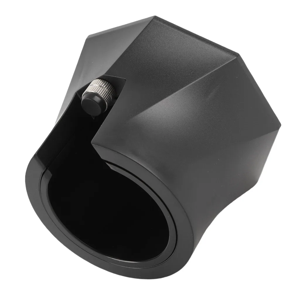 Height Adjustable Portafilter Rest Holder Spiral Texture Stable Platform Coffee Tamper Base ABS Material Anti Slip Design