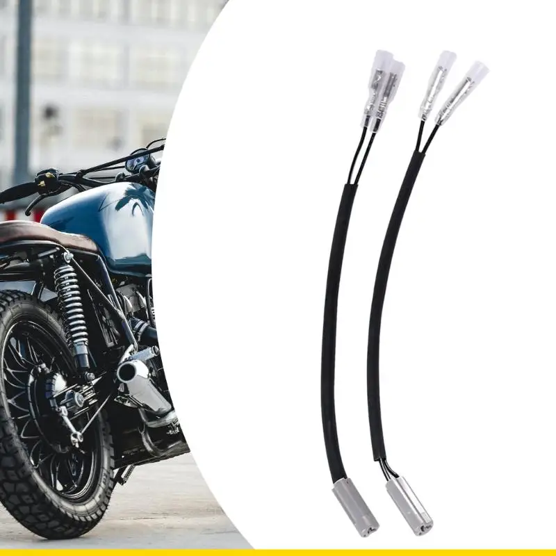 SZCH Precisions Molded Turn Adapter Plugs For YZF600 YZF-R6 Motorcycle Turn Lights Harness