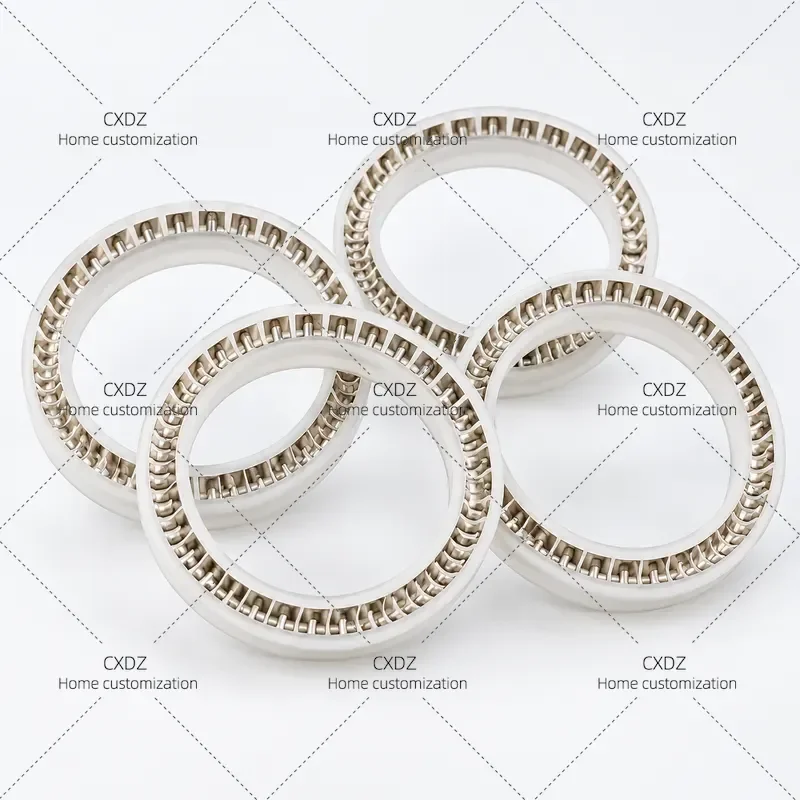 2pcs Ultra High Molecular Weight UPE Wear Resistant Food Filling Machine Energy Storage Spring Sealing Ring for Hole Pan Plug