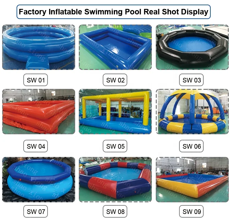 

High Quality Outdoor Portable Large Inflatable Swimming Slide Pool Accessories Inflatable Water Slide Water Park for Kids