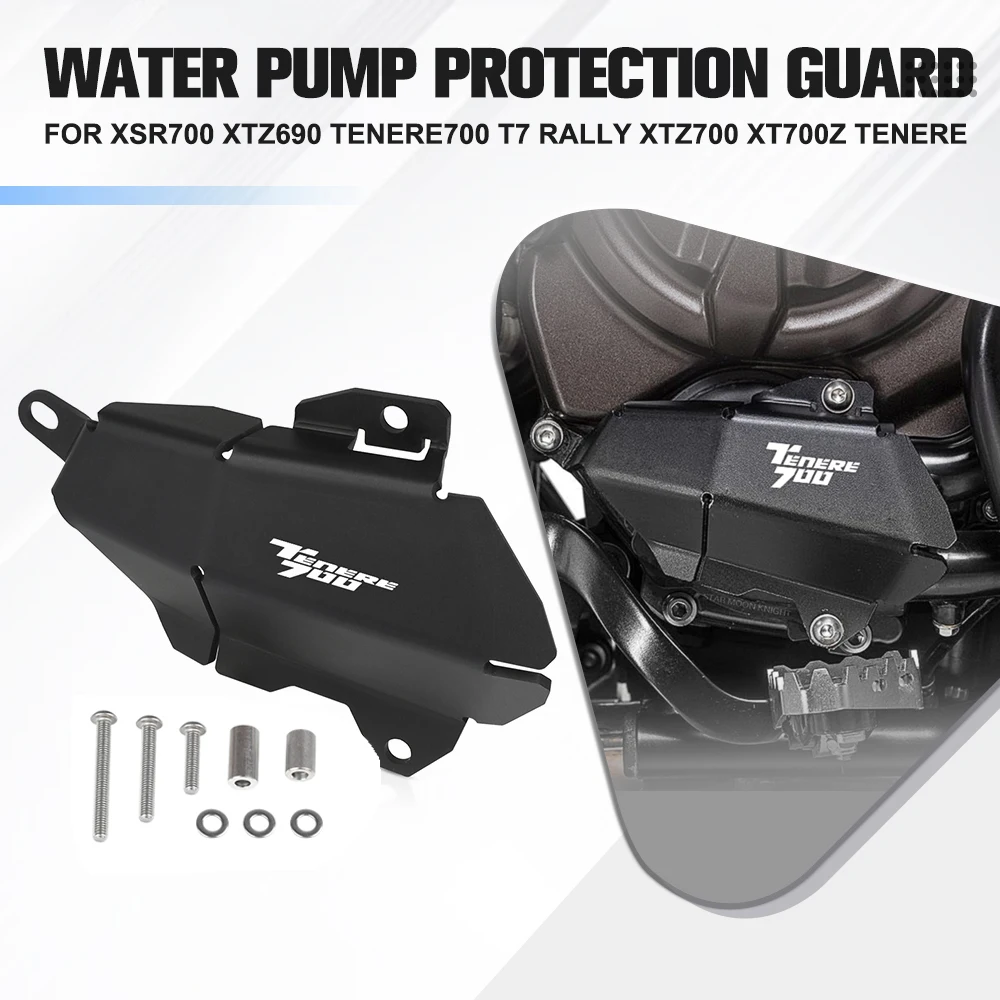 

For YAMAHA Tenere700 T7 Rally XTZ700 XT700Z Motorcycle Accessories Water Pump Protection Guard Cover XSR700 XTZ690 XTZ700 Tenere