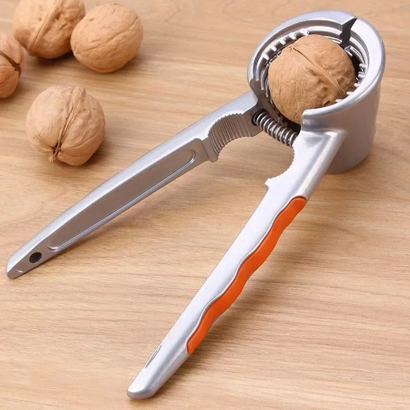 Walnut Clip Funnel Type Multifunctional Nut Pliers for Cracking Melon Seeds Peeling Tool Chestnut Cross Opening Sheller