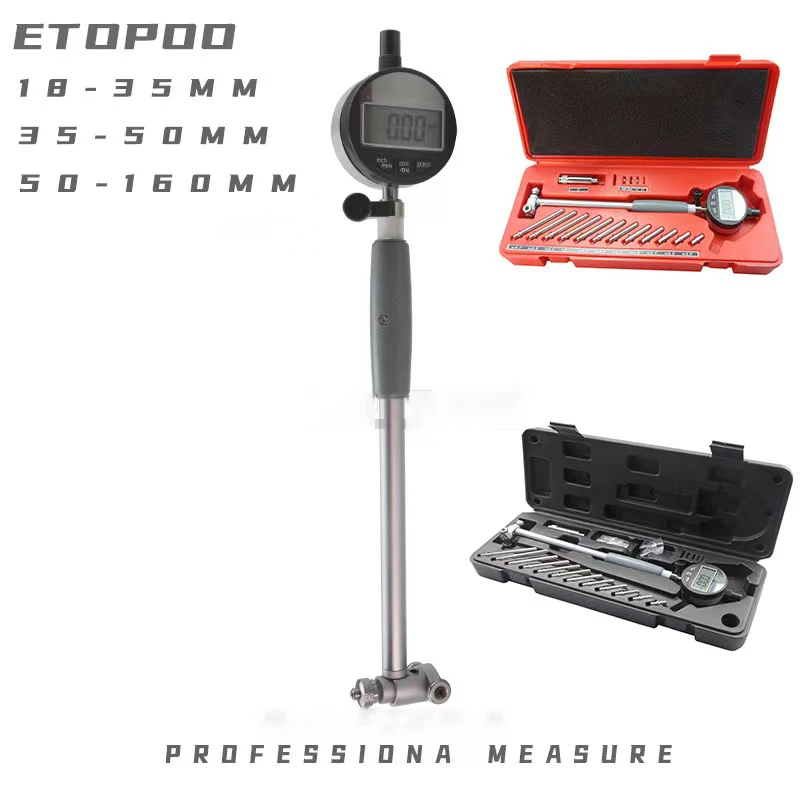 Deep Engine Hole Measurement  Dial Bore Indicator Gauge