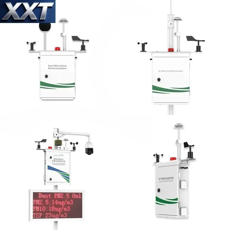 XXT Industrial Farmland Air Quality Monitoring Equipment Multi Dust & Gas Content Measuring Integrated System