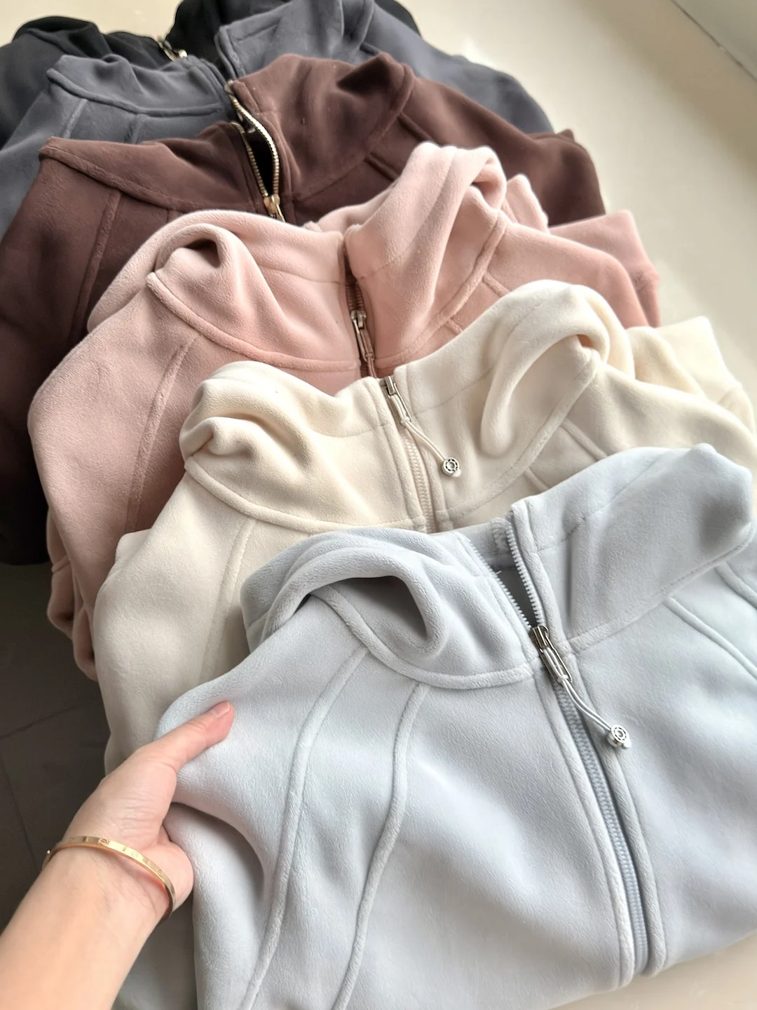 

Утепленная двусторонняя мягкая и уютная куртка-худи из австралийского флиса для женщин, повседневная одежда на весну, осень и зиму