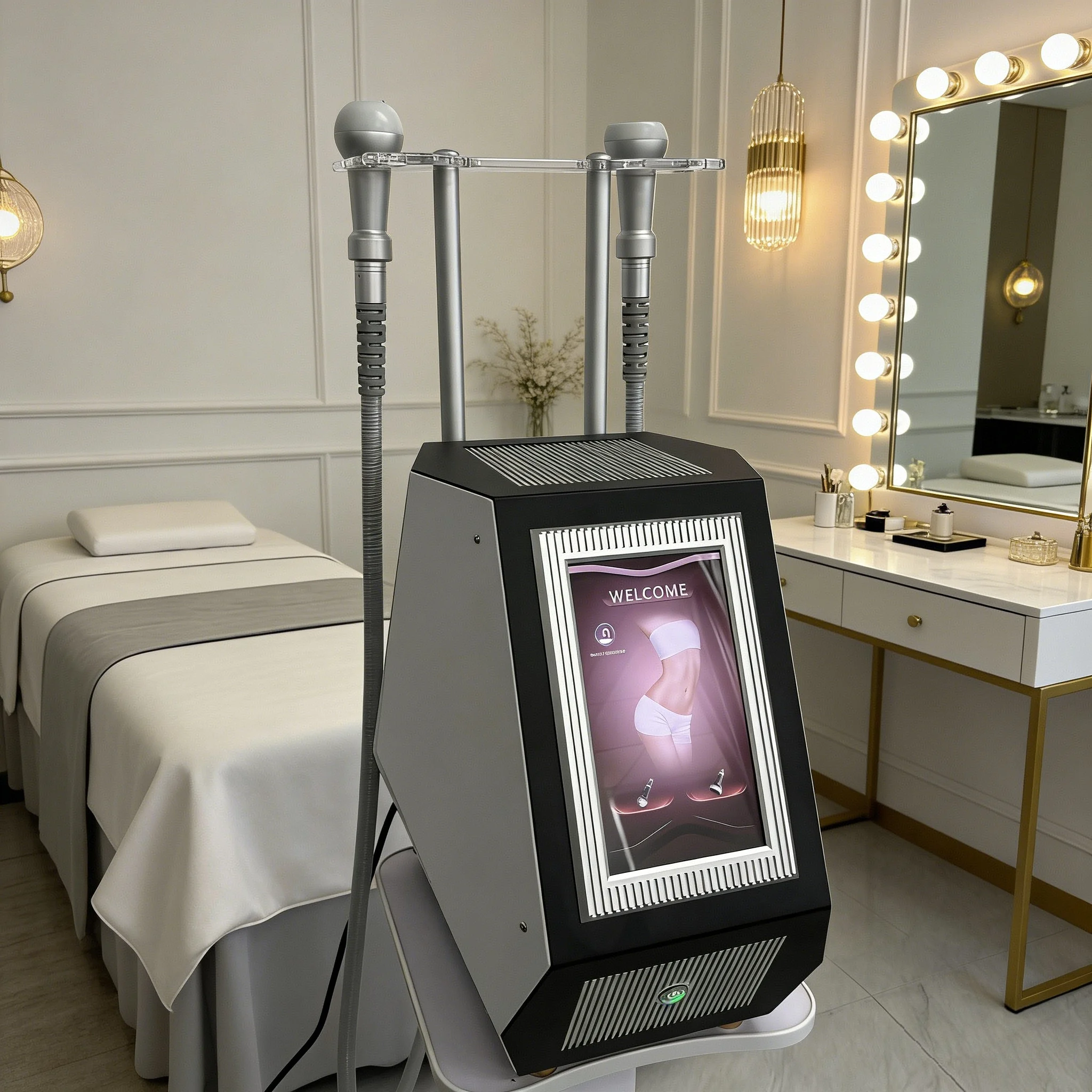 

HOT SALE Cool Tshock SKIN TIGHTENING Fat Freezing Cryo Cellulite Removal Machine Cryo Body Slimming Cryotherapy