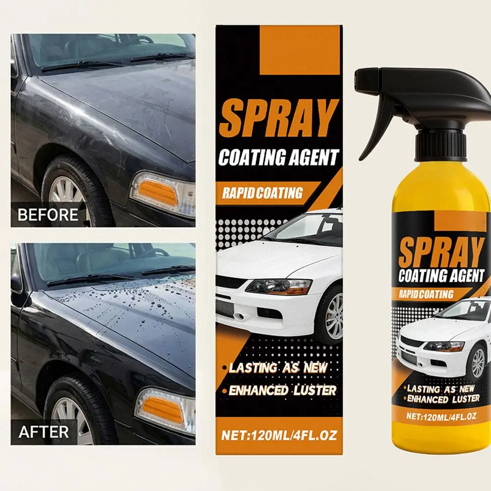 Car Ceramic Coating Wax Car Body Polish Spray Paint Hydrophobic Agent Shine Protection Auto Accessories