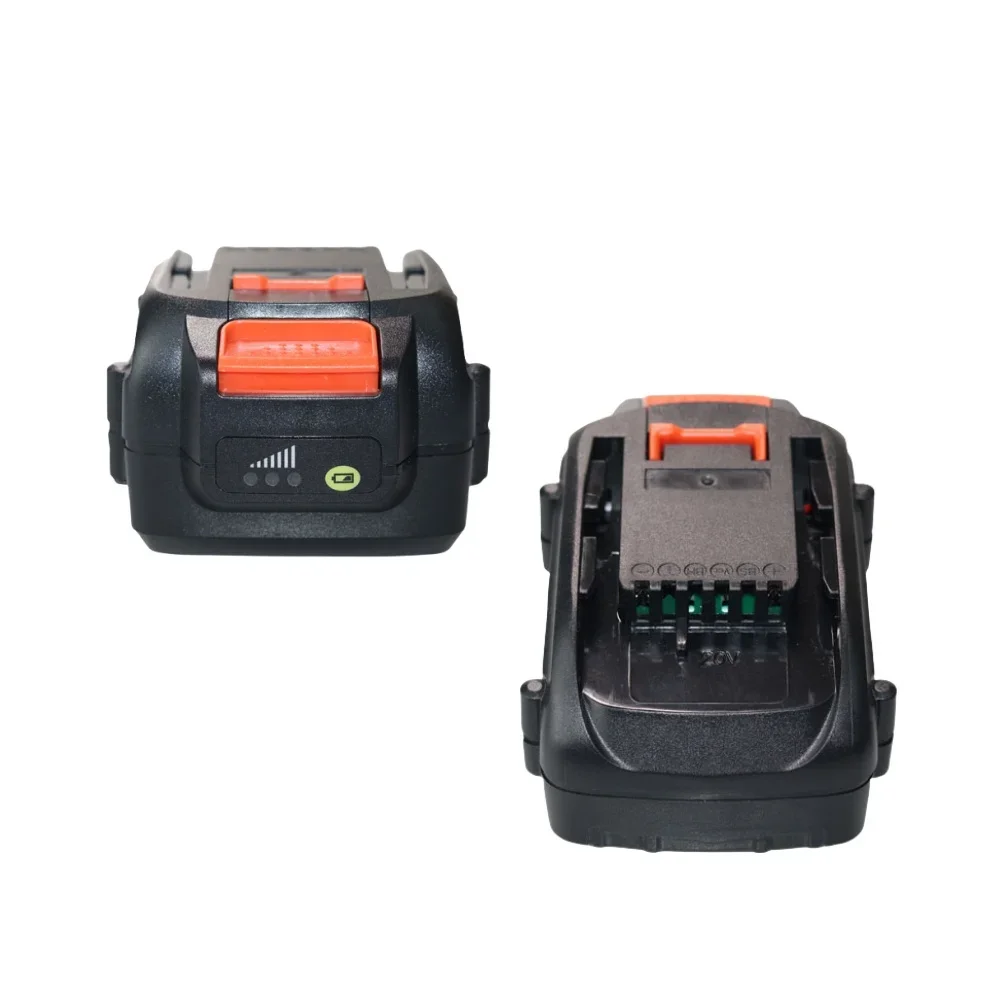 สำหรับ worx 20V 4.0/6.0/8.0ah แบตเตอรี่ไร้สายเครื่องมือสำรองแบตเตอรี่ WA3572 WX390 WA3553 WA3551 WX176 WX178แบตเตอรี่