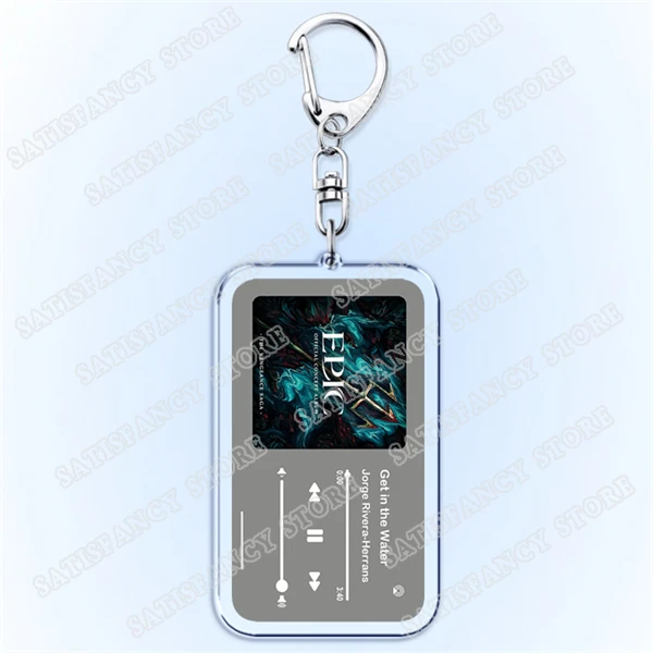 ملحمة الأغاني الموسيقية سلاسل المفاتيح للنساء الملحقات حقيبة سوف تقع في حب معي مرة أخرى المفاتيح الموسيقية مجوهرات المشجعين الهدايا #4